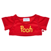 Rød Pooh T-skjorte