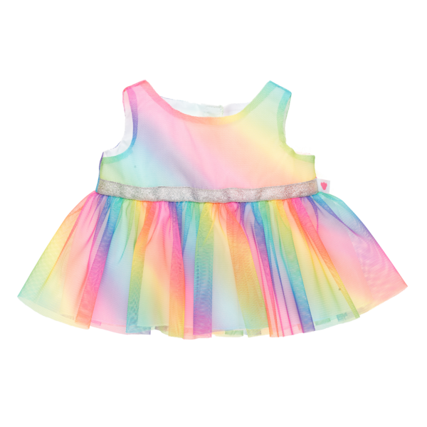 Regnbue ombre kjole