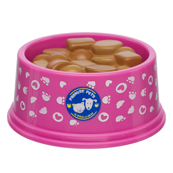 Promise Pets skål med pink print