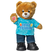 Birthday Bear med fødselsdagstøj