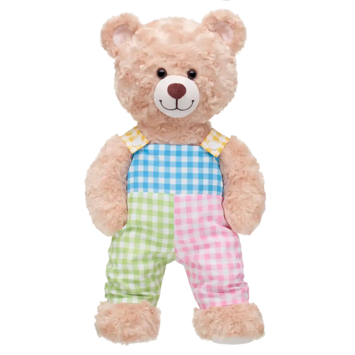 Color Block Gingham Smekkeromper
