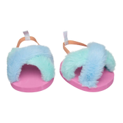 Fargeblokkslippers