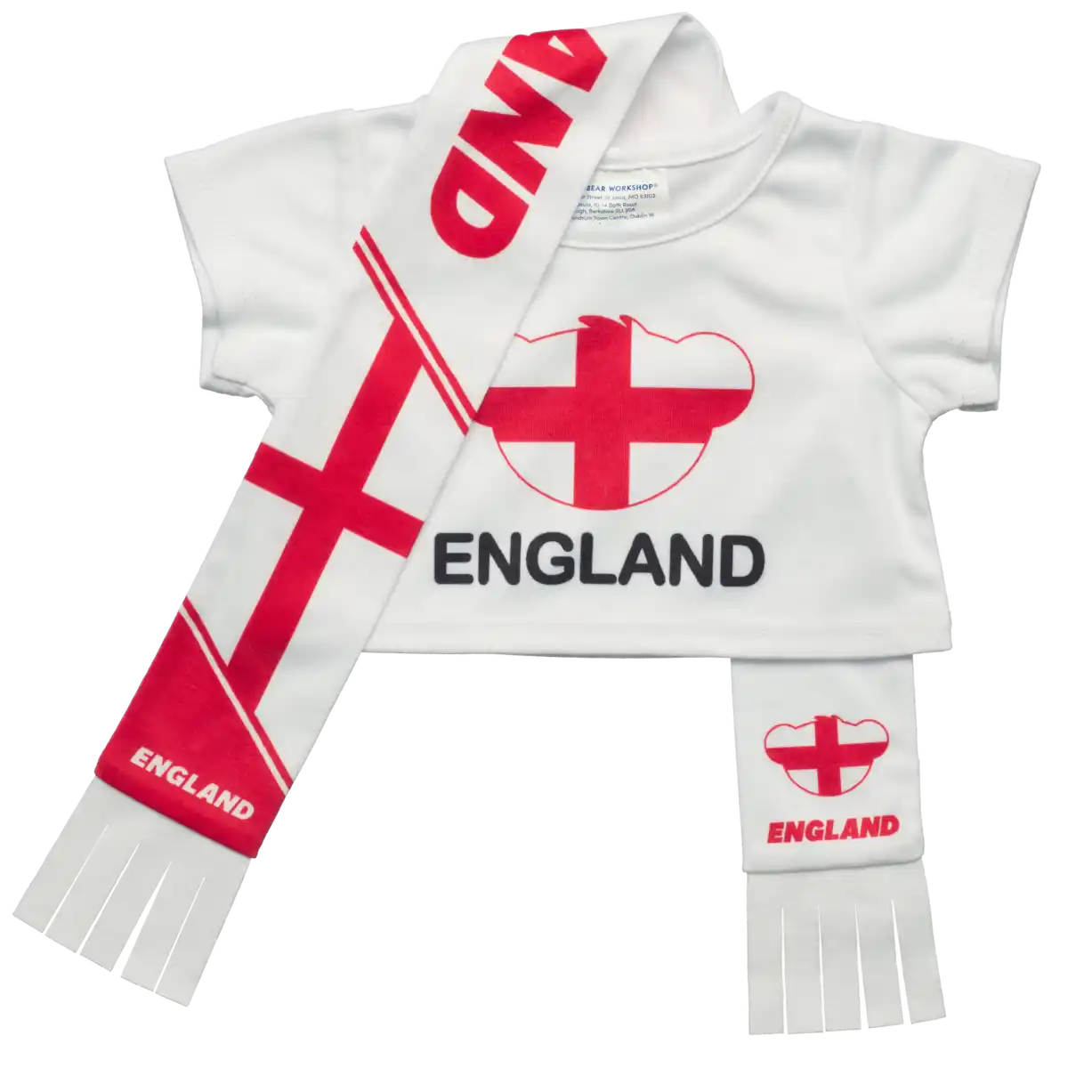 England T-skjorte og skjerfsett