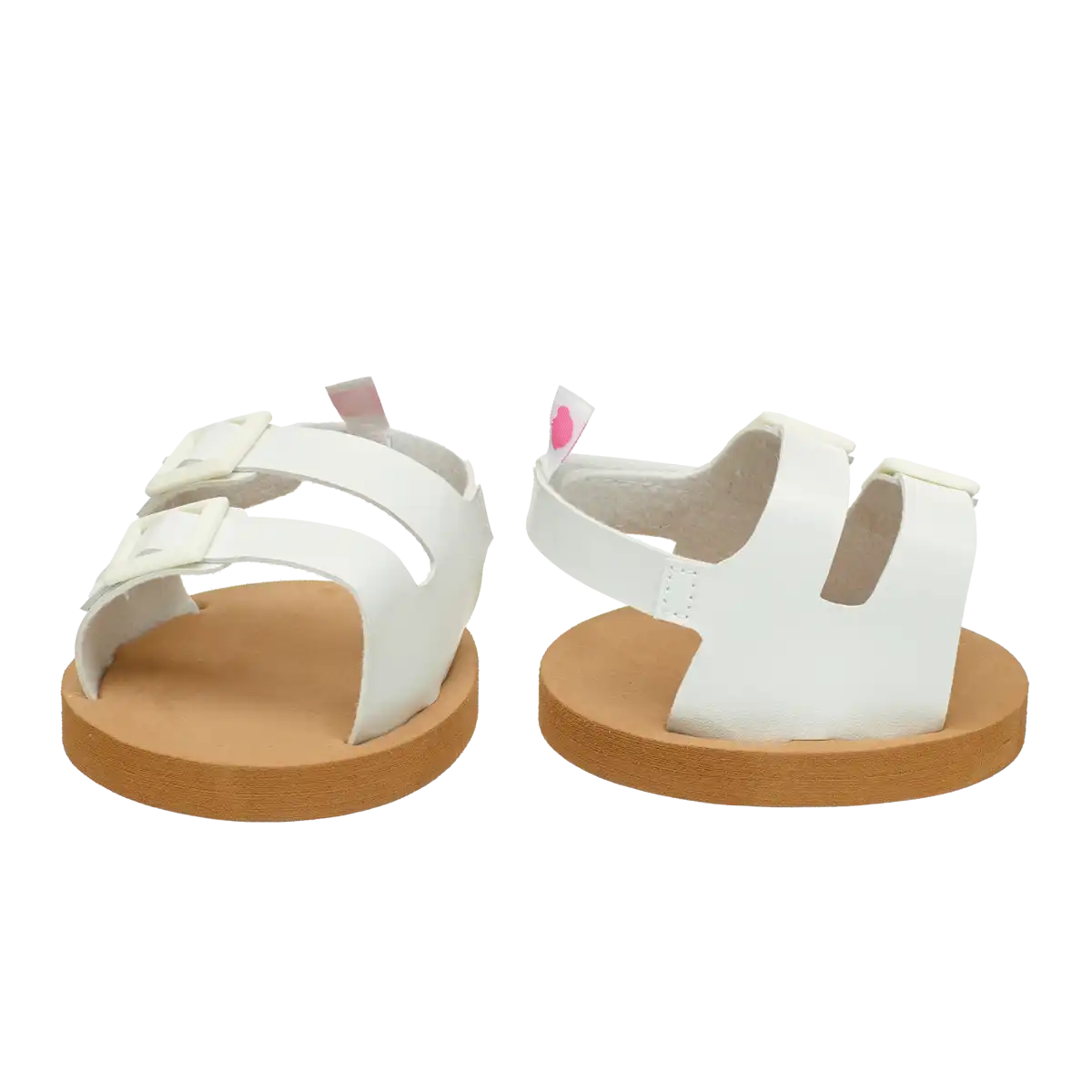 Hvite sandaler