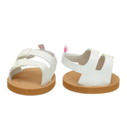 Hvite sandaler