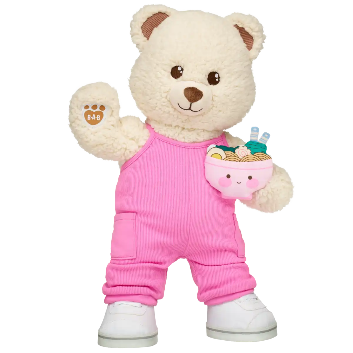 Pink rip-jumpsuit