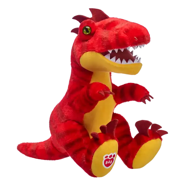 Orange Raptor Build Bear Build-A-Bear Red Raptor | Dinosaur bamse | Build-A-Bear NO – Build-A ...