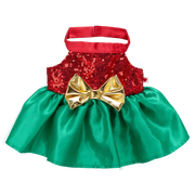 Redgreen paljettkjole