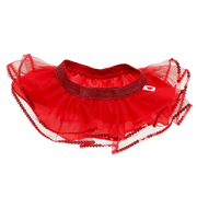 Rød tutu skjørt
