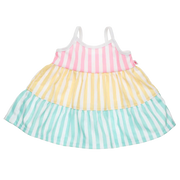 Stribet Maxi kjole