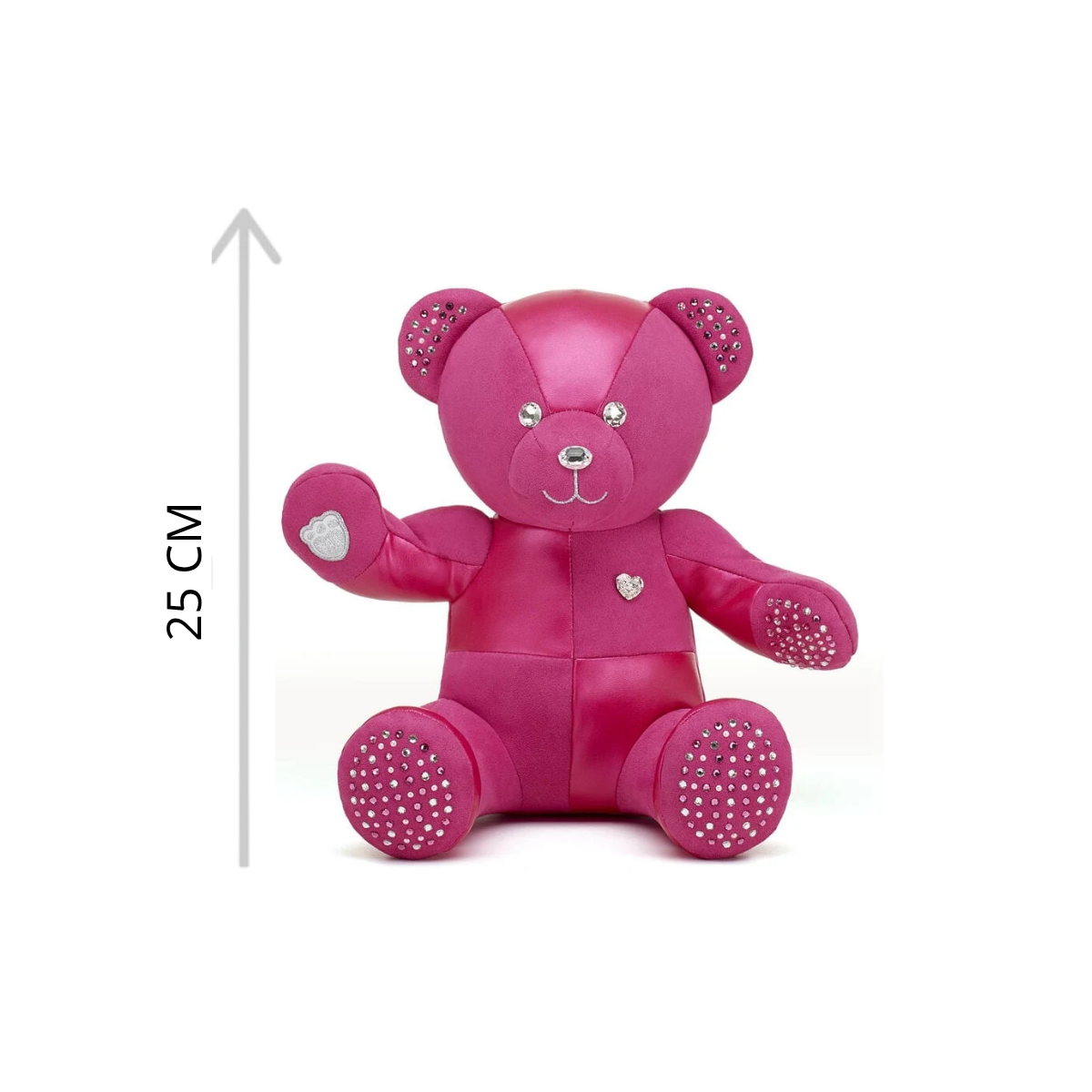 Shimmering Heart Build-A-Bear Collectible Featuring Swarovski® crystals and pearls