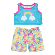 Tie Dye-pysjamassett